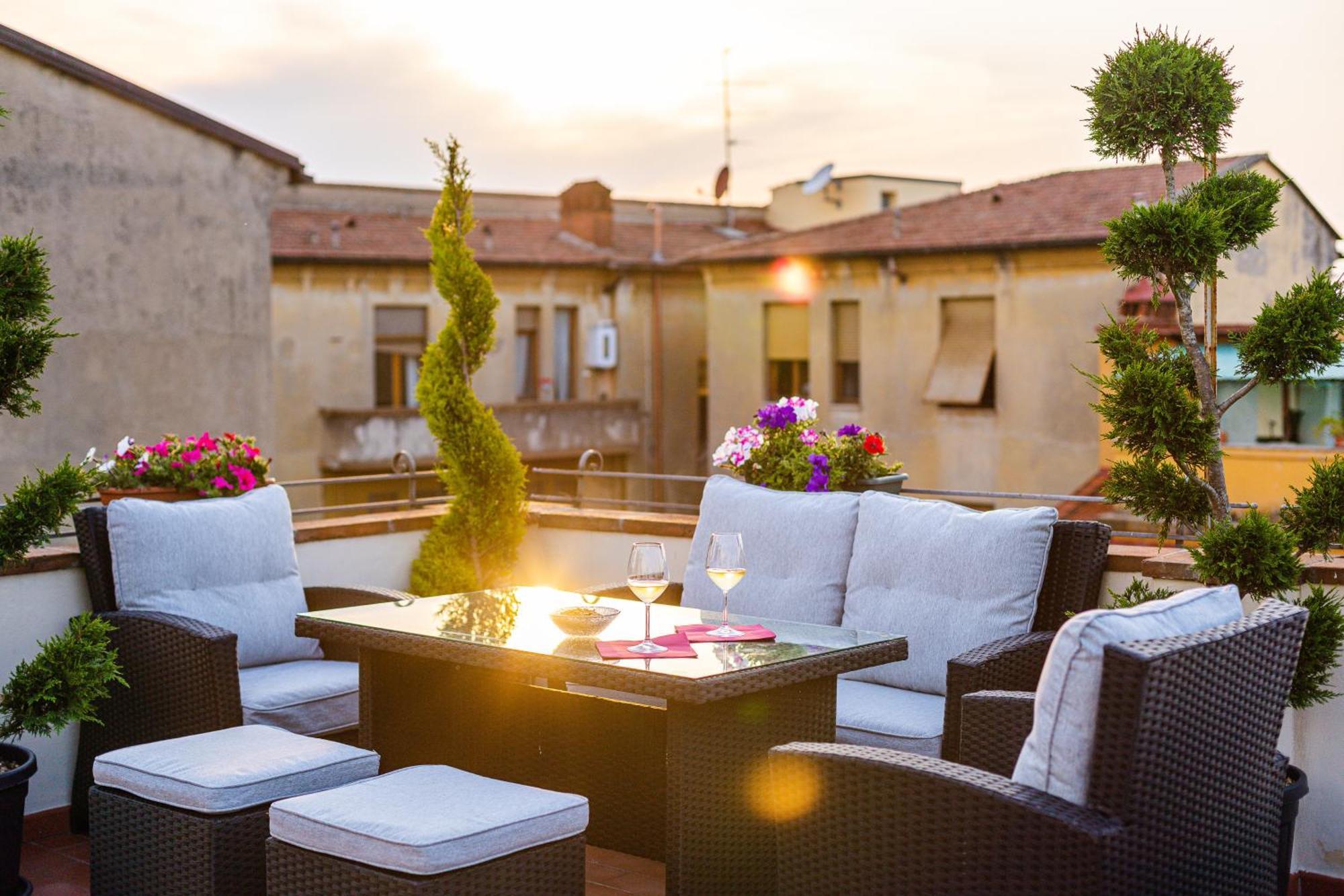 Hotel Bijou Roof Terrace Florenz Exterior foto