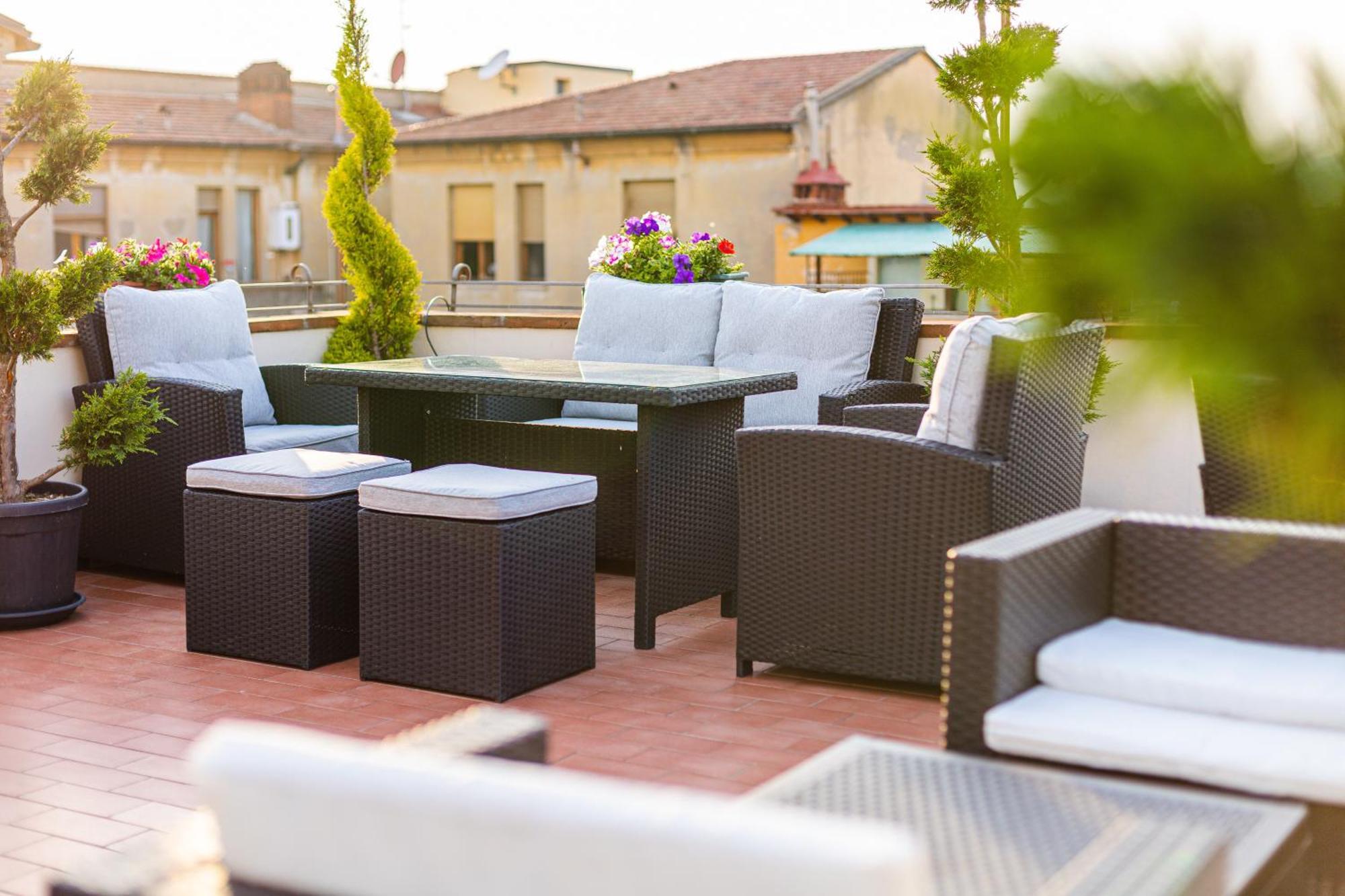 Hotel Bijou Roof Terrace Florenz Exterior foto