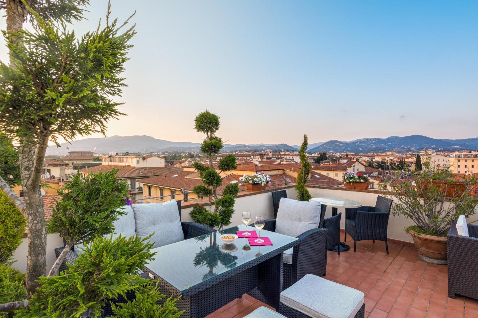 Hotel Bijou Roof Terrace Florenz Exterior foto