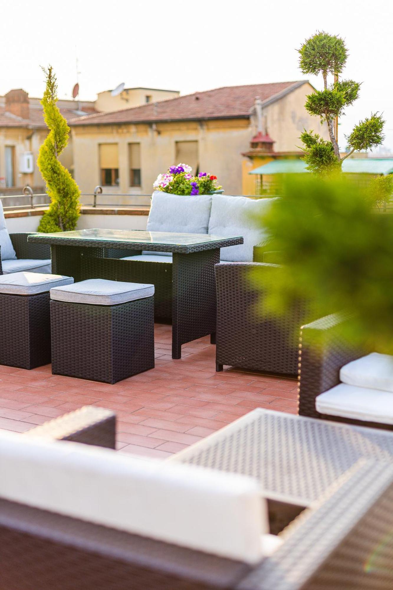 Hotel Bijou Roof Terrace Florenz Exterior foto